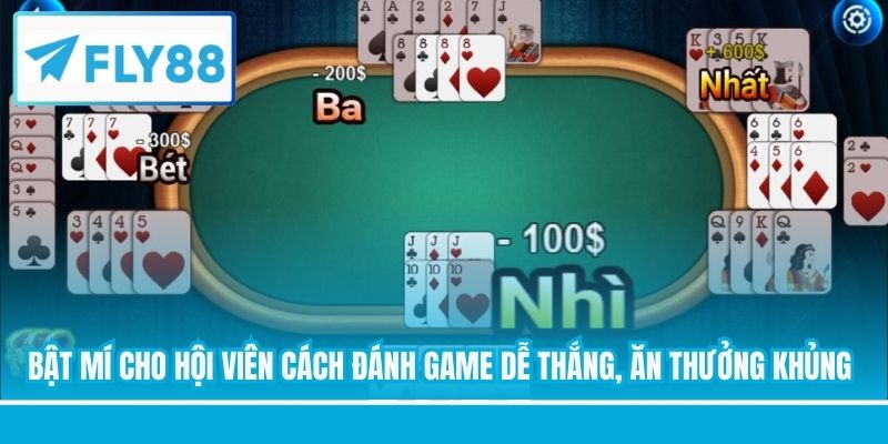 Bật mí cho hội viên cách đánh game dễ thắng, ăn thưởng khủng