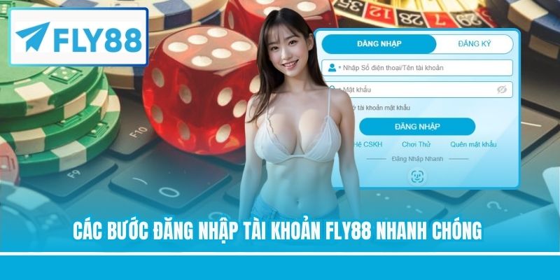 Các bước đăng nhập tài khoản FLY88 nhanh chóng