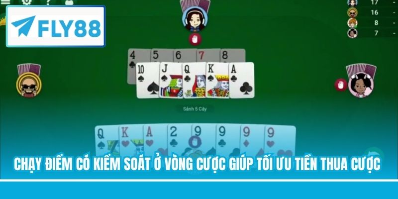 Chạy điểm có kiểm soát ở vòng cược giúp tối ưu tiền thua cược