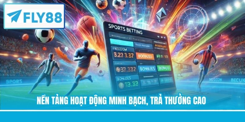 Nền tảng hoạt động minh bạch, trả thưởng cao